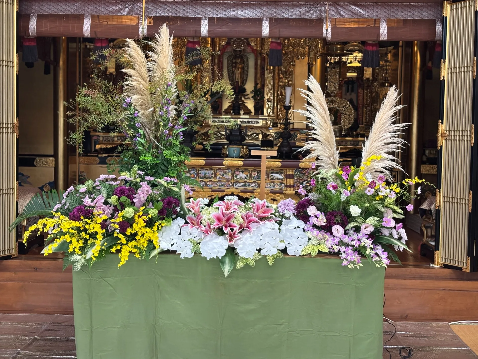 下関市のお寺にて家族葬を執り行いました