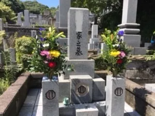 納骨の立会いに行きました