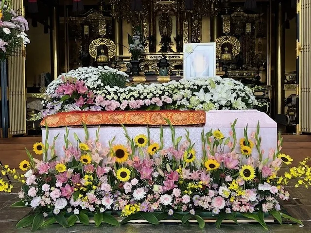 生花祭壇